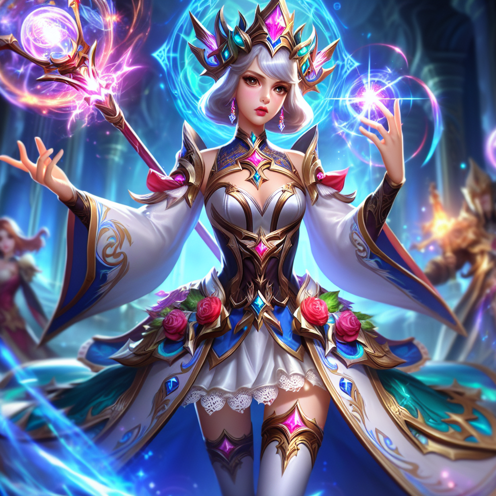Lilya's Rise: Mastering the Mobile Legends Mage with Striking Flair