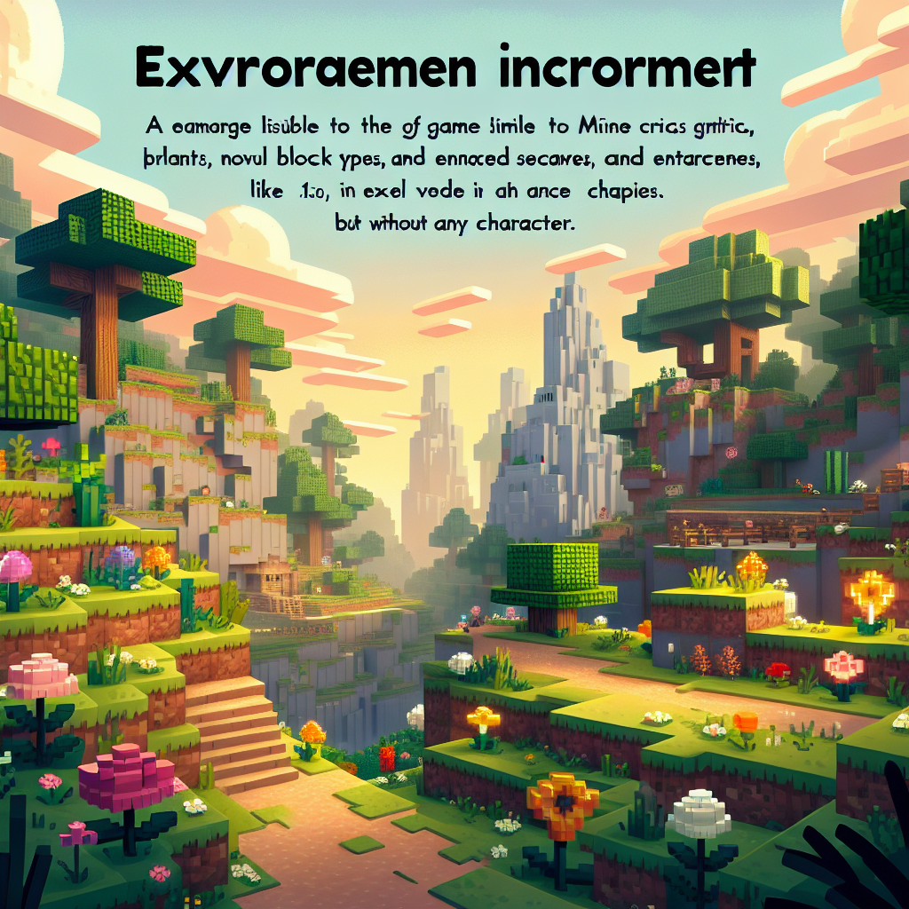 Exploring Minecraft 1.20: New Features, Updates, and Gameplay Enhancements