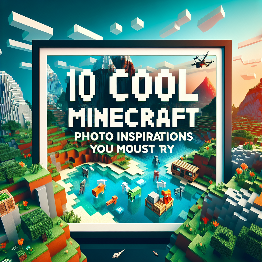 10 Inspirasi Foto Minecraft Keren yang Wajib Anda Coba